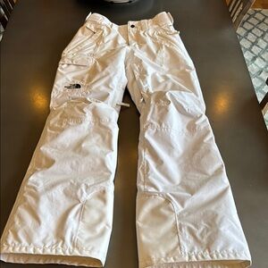 The North Face White Snow or ski Pants